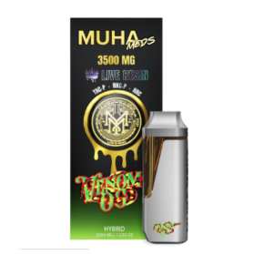 Muha Meds Live Resin Venom OG 3.5g Disposable