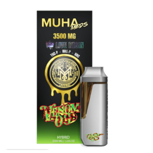 Muha Meds Live Resin Venom OG 3.5g Disposable