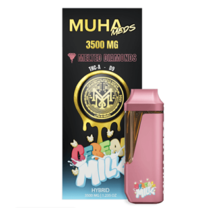 Muha Meds Melted Diamonds Cereal Milk 3.5g Hybrid Disposable