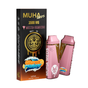 Muha Meds Melted Diamonds Citrus Tsunami 3500 MG Disposable